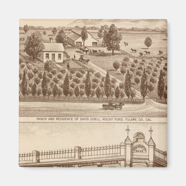 Imã Tulare County Bank (Frente)