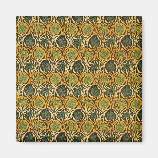 Imã Tulip e Lily Pattern (por William Morris) (Frente)