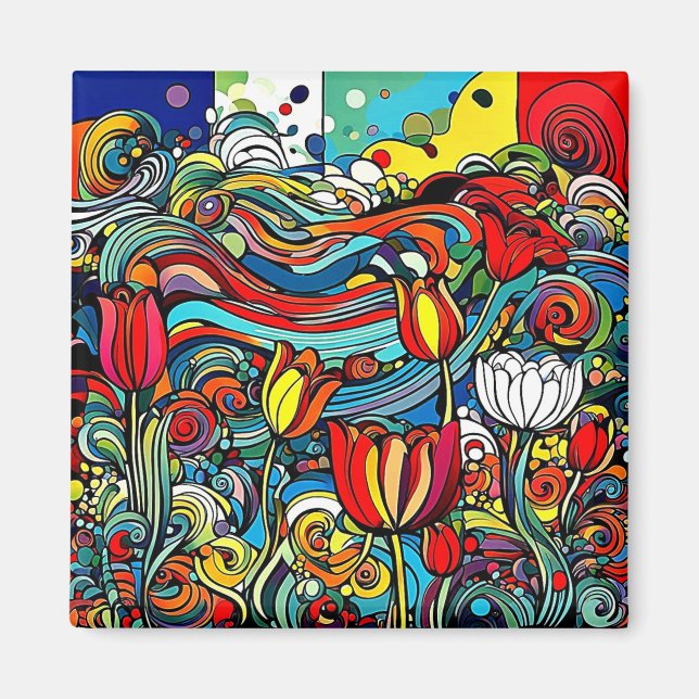 Imã Tulipa 3 (Frente)