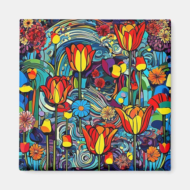 Imã Tulipa 4 (Frente)