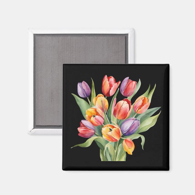 Imã Tulipas (Front/Back)