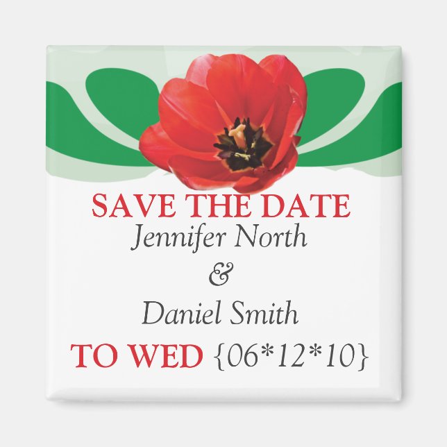 Imã Tulipas (Frente)