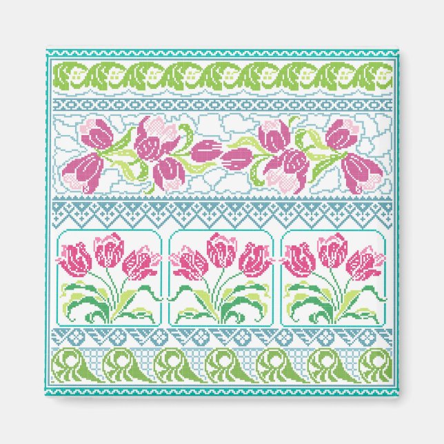 Imã Tulipas (Frente)