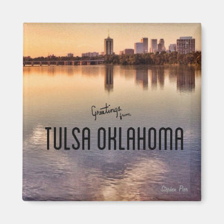 Imã Tulsa Oklahoma Skyline