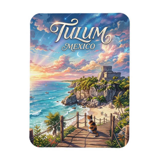 Ímã Tulum México (Vertical)