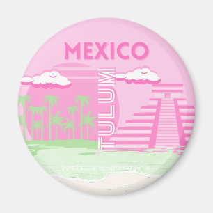 Imã Tulum, México, Viagem, Arte, Pré-Arte, Rosa