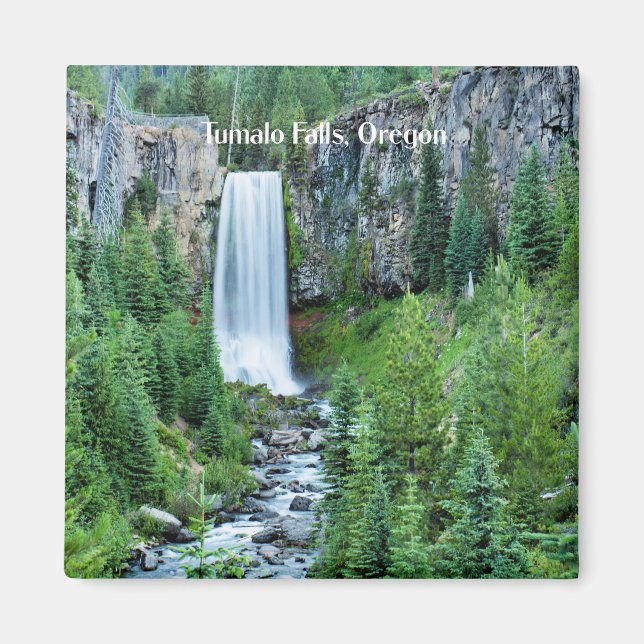 Imã Tumalo Falls, fotografia cênica do Oregon (Frente)