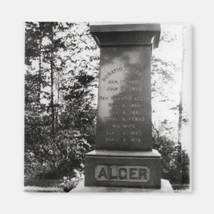 Imã Tumba de Horatio Alger em Natick, Massachusetts