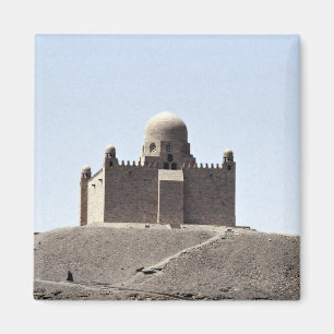 Imã Túmulo de Aga Khan, deserto de Aswan, Egipto