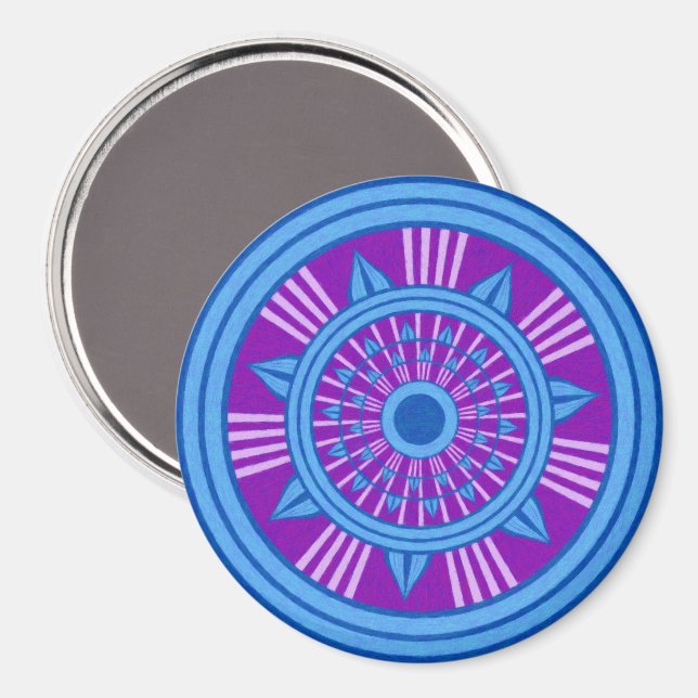 Imã Túnel Vision Mandala (Front/Back)