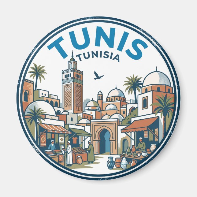 Imã Túnis Tunísia (Frente)