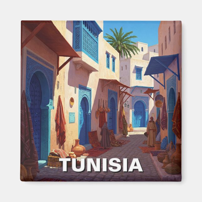 Imã Tunis Tunísia Viagem (Frente)