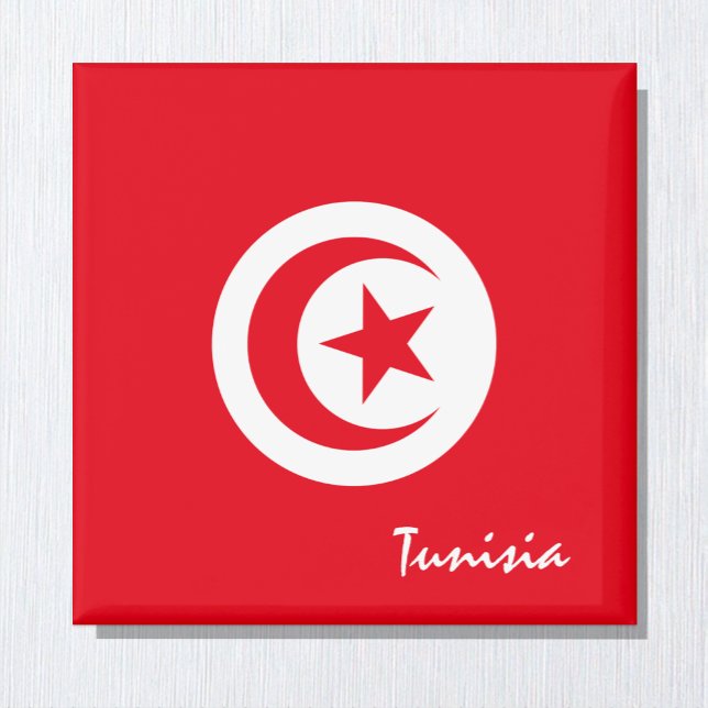 Imã Tunisia flag & Africa holiday/sports fans (Criador carregado)