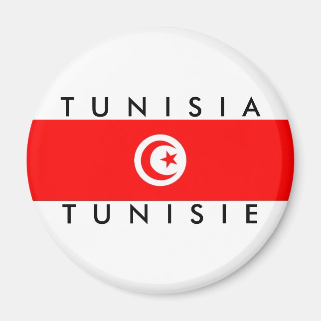Imã tunisia país nome do sinalizador nome texto símbol (Frente)