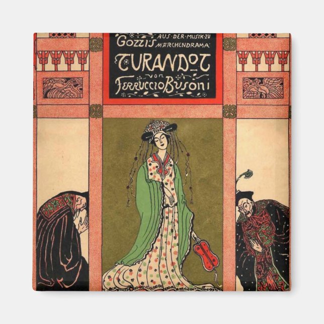 Imã Turandot, uma Ópera de Puccini (Frente)