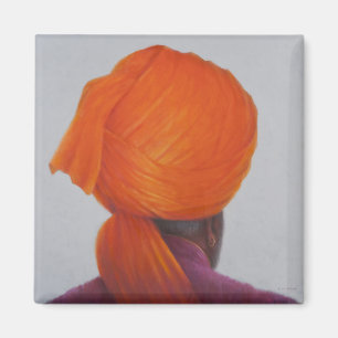 Imã Turbante 2014 do açafrão