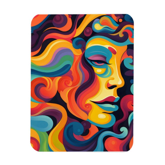 Ímã Turbilhão Vibrante de Emoções (Vertical)