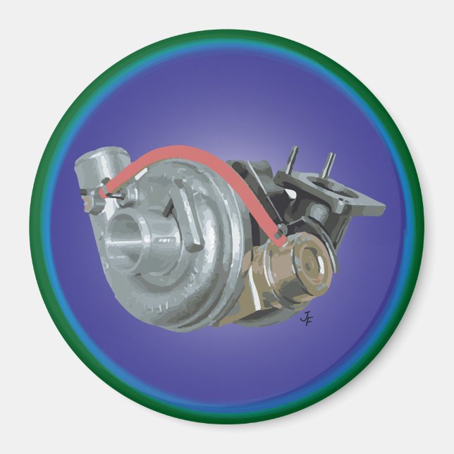 Imã Turbocompressor (Frente)