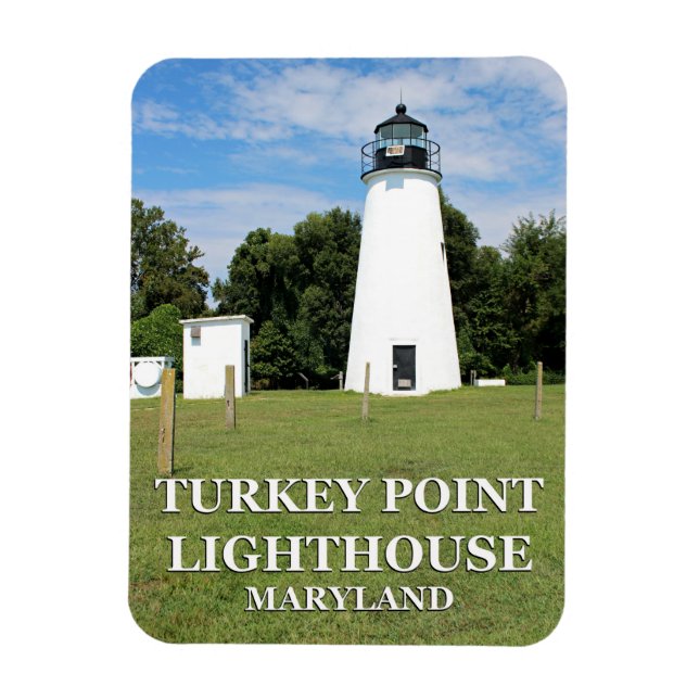 Ímã Turco Point Lighthouse, Maryland Flexi Magnet (Vertical)