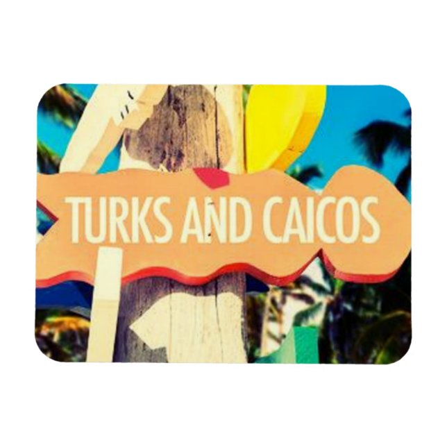 Ímã Turcos e Caicos (Horizontal)