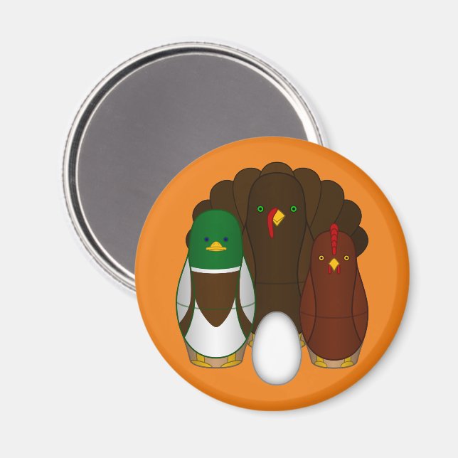 Imã Turducken (Front/Back)