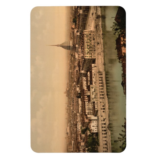 Ímã Turim do século XIX, Piemonte, Itália (Vertical)