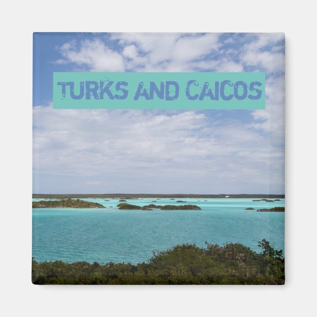 Imã Turks e Caicos Magnet (Frente)