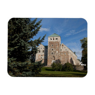 Ímã Turku, Finlândia, antigo Castelo de Turun Linna, u