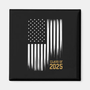 Imã Turma De 2025 Bandeira Americana De Formatura De E