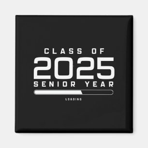 Imã Turma de 2025 Último Ano Carregando Senior 2025 
