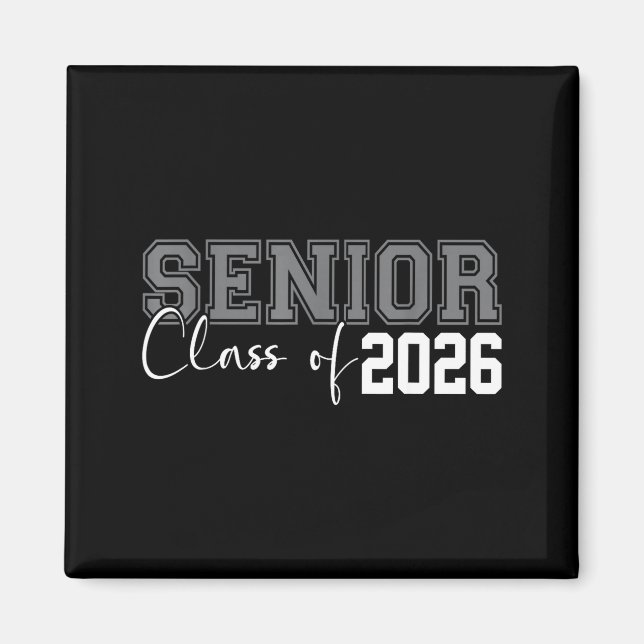 Imã Turma de 2026 formando 2026 formatura ou primeiro  (Frente)
