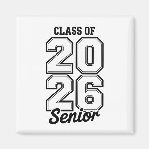 Imã Turma De 2026 Sênior 26 Formatura Graduado