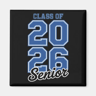 Imã Turma De 2026 Senior Blue Graduação Graduado