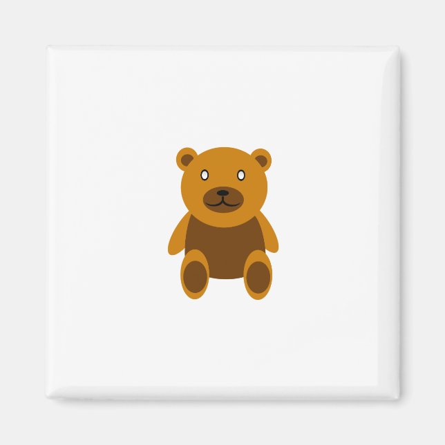 Imã Turma do urso pardo (Frente)