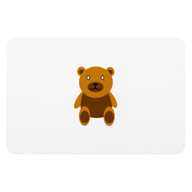 Ímã Turma do urso pardo (Horizontal)