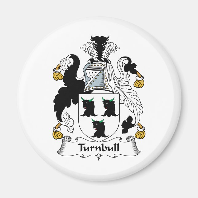 Imã Turnbull Family Crest (Frente)