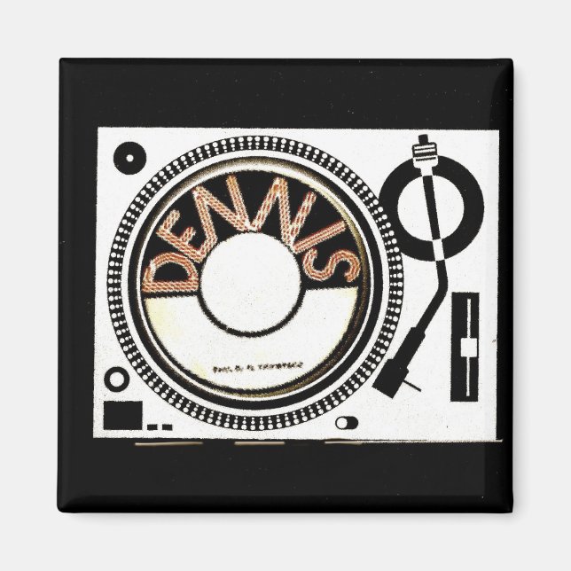 IMÃ TURNTABLE DE DENNIS (Frente)