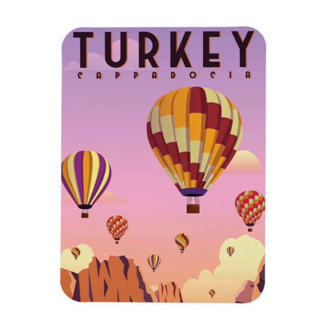 Ímã Turquia Cappadocia (Vertical)