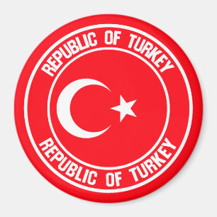 Imã Turquia Round Emblem