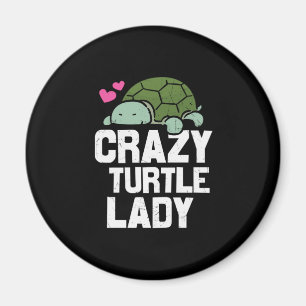 Imã Turtle Lover Tartaruga Louca