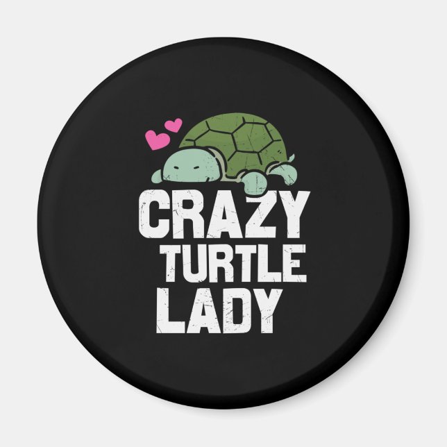 Imã Turtle Lover | Tartaruga Louca (Frente)