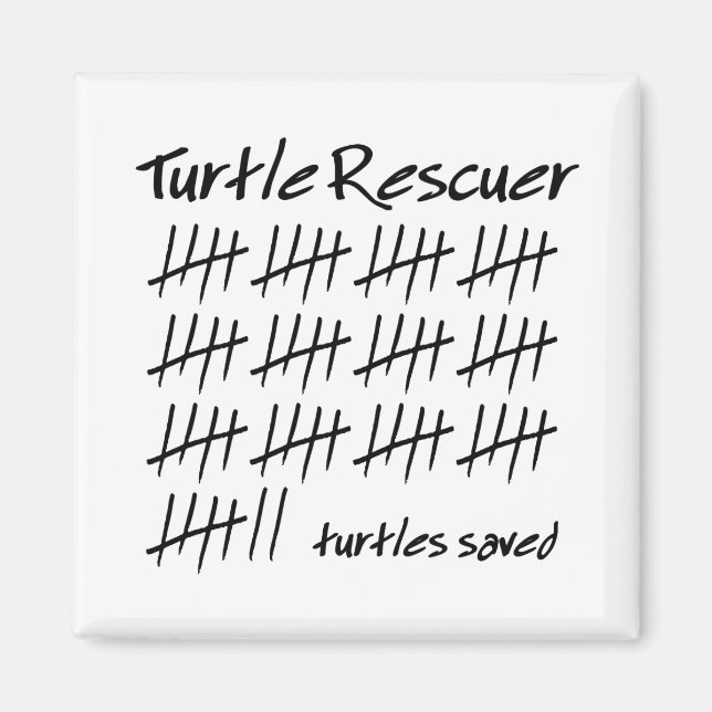 Imã Turtle Rescutor (Frente)