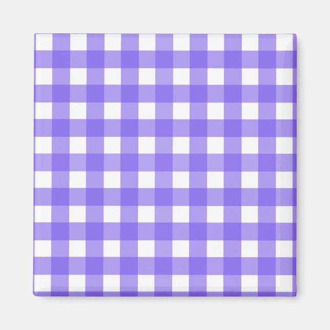 Imã Turwinkle e gingham branco (Frente)