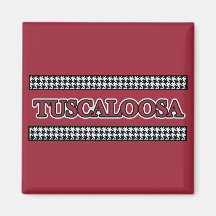 Tuscaloosa Houndstooth - Magnet