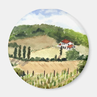 Imã Tuscan Landscape Magnet