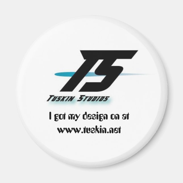 Imã Tuskin Studios Magnet (Frente)