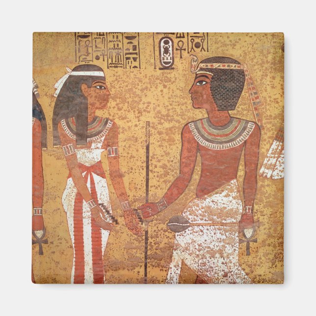 Imã Tutankhamun e sua esposa, Ankhesenamun (Frente)