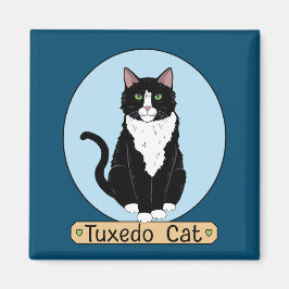Imã Tuxedo Cat