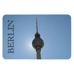 Ímã TV em torre de Berlim