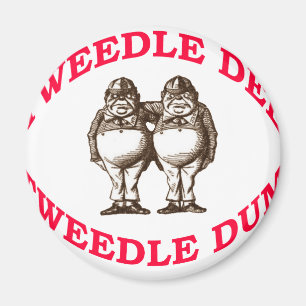 Imã Tweedle Dee & Tweedle Dum